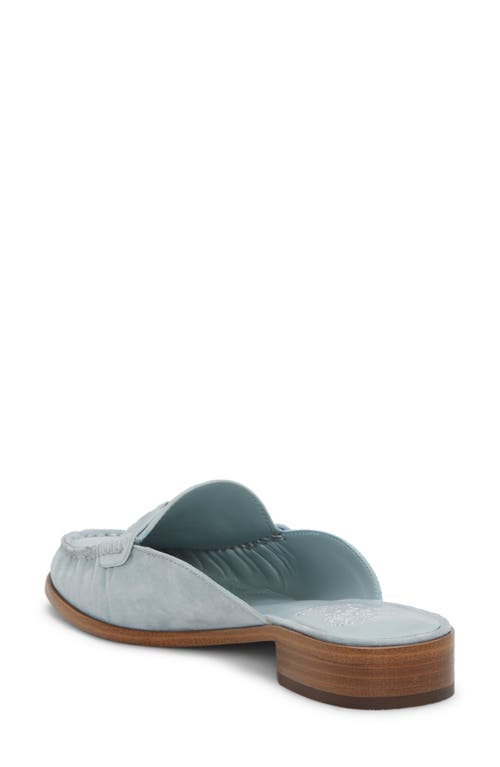 Vince Camuto Cobby Mule In Celeste Blue Trusue