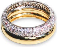 NATIVE GEM Double Donut Ring