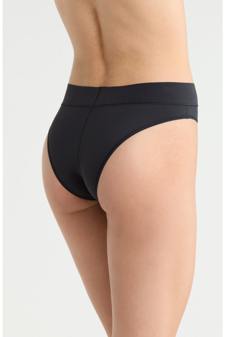 Soft N' Savage Cheeky Panties, Alternate, color, BLACK CAVIAR