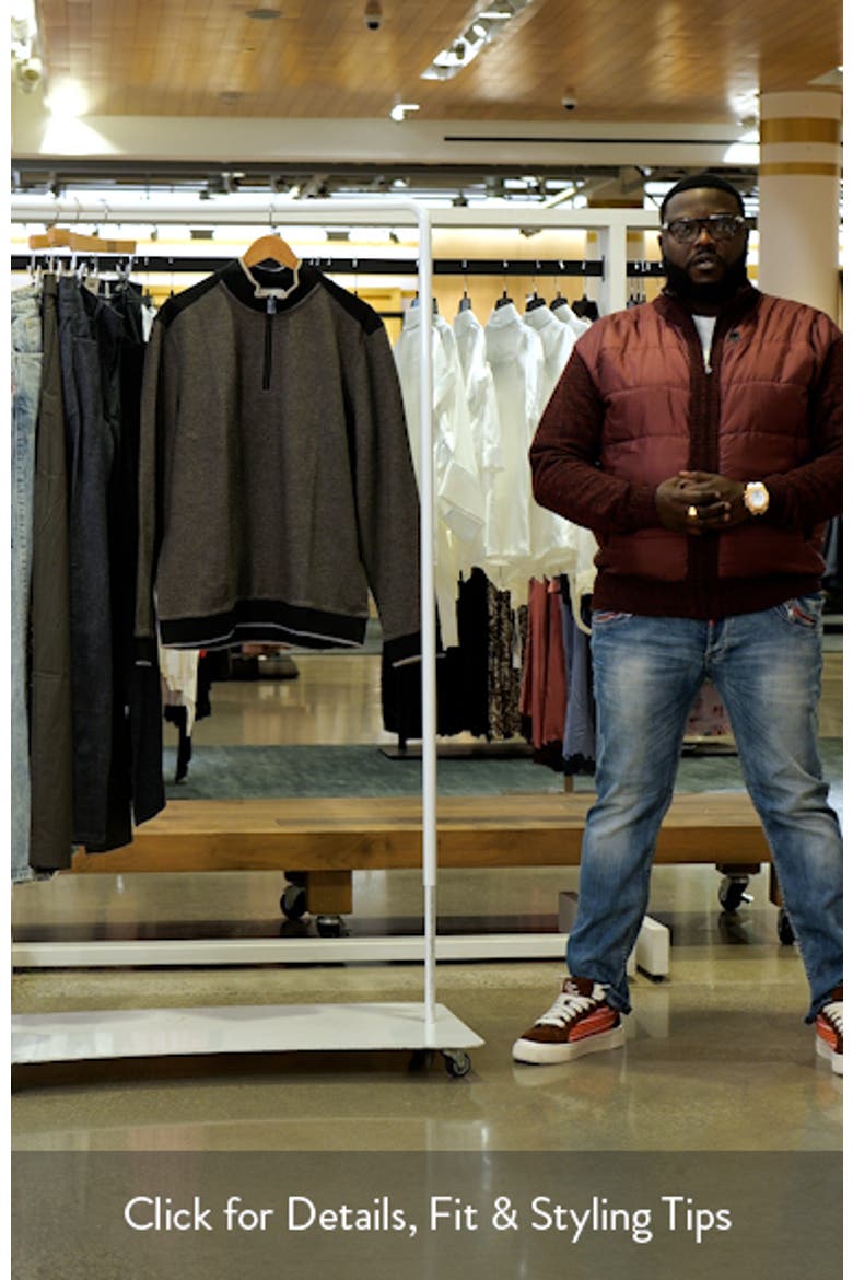 Mélange Quarter Zip Top video