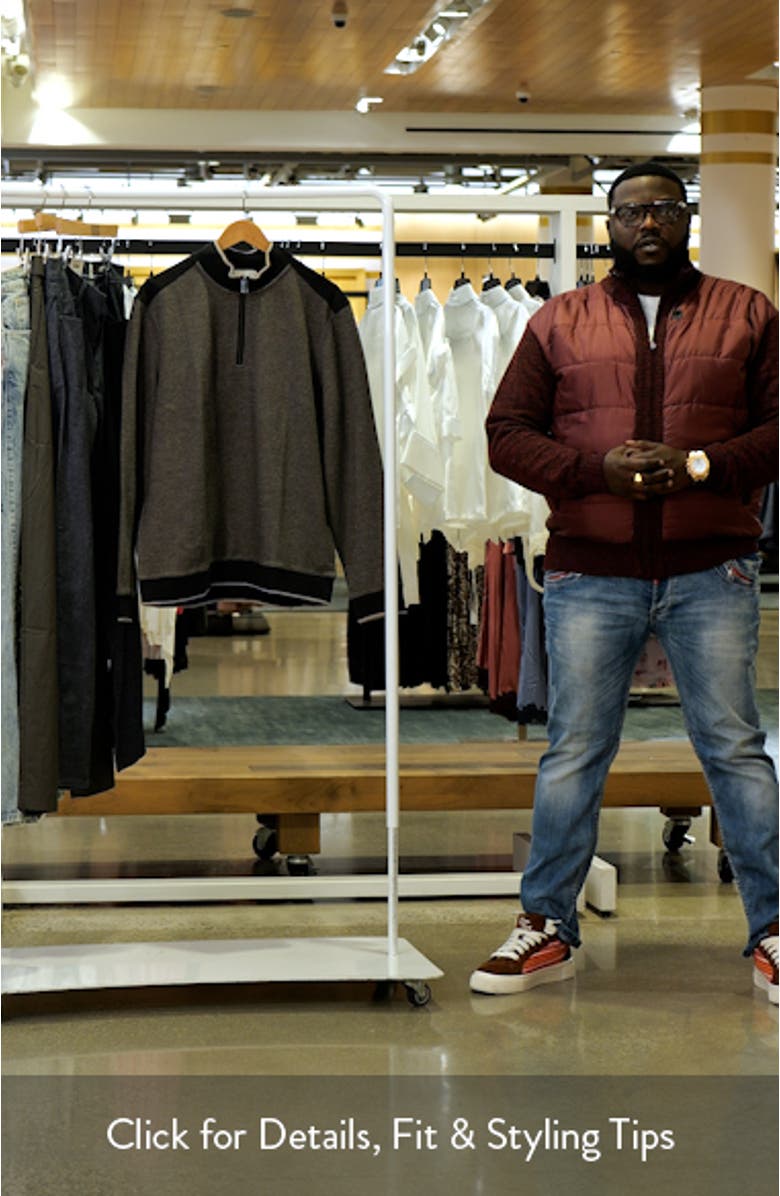 Mélange Quarter Zip Top, sales video thumbnail