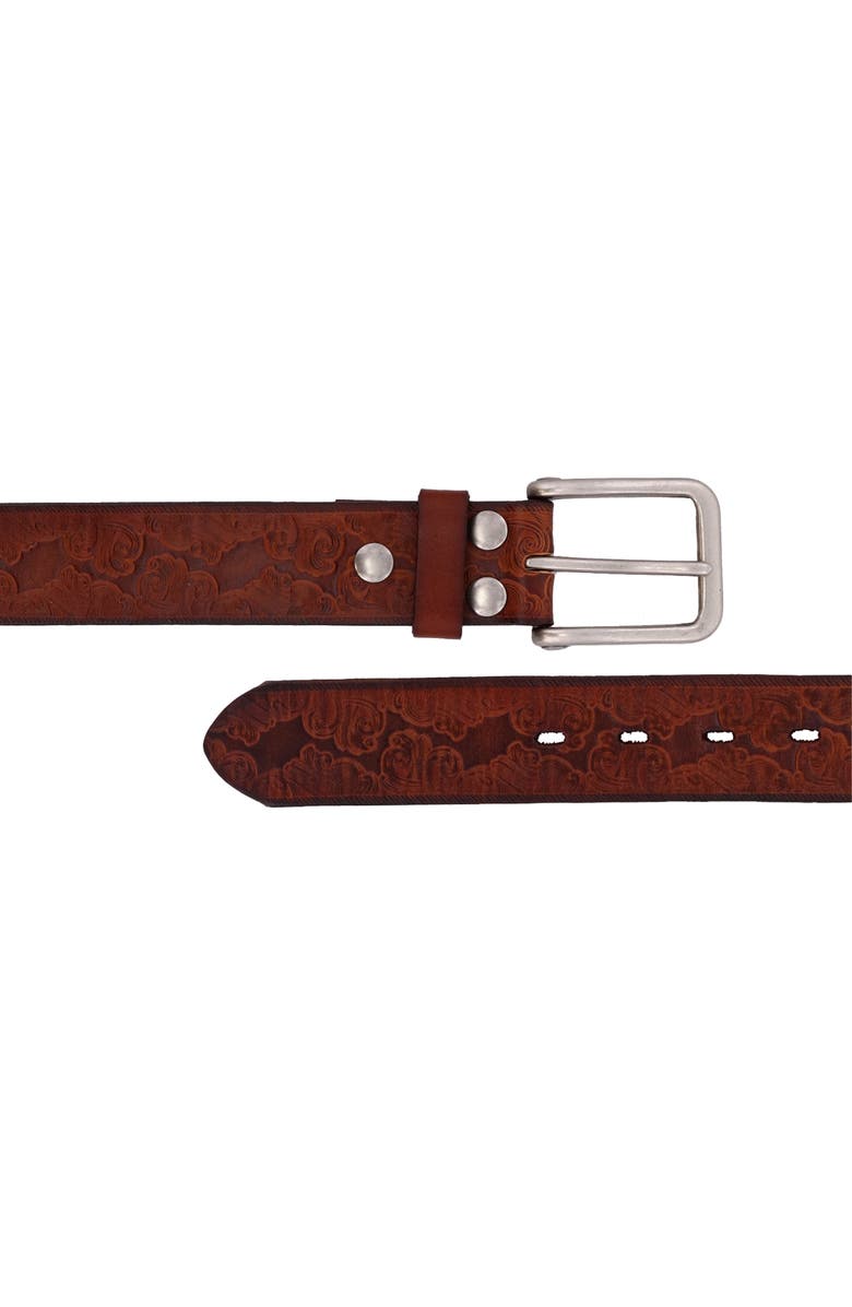 Bed Stu Everton Belt, Alternate, color, Teak Rustic