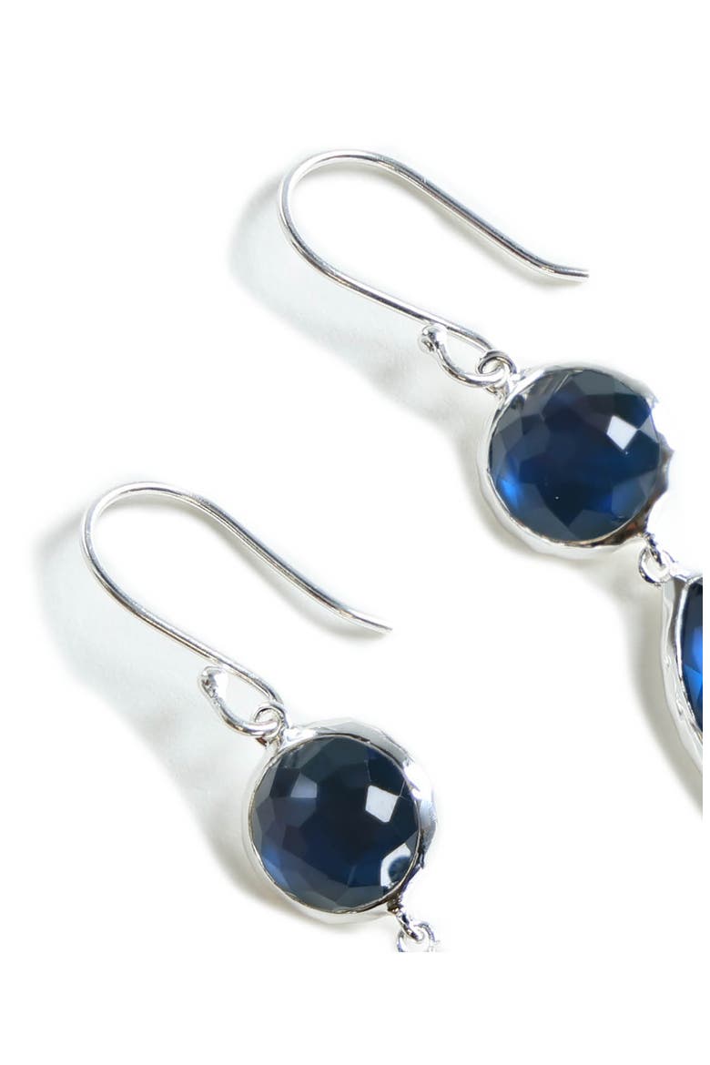 'Wonderland - Rainbow' Drop Earrings, Alternate, color, ROCK CRYSTAL MOP CAB