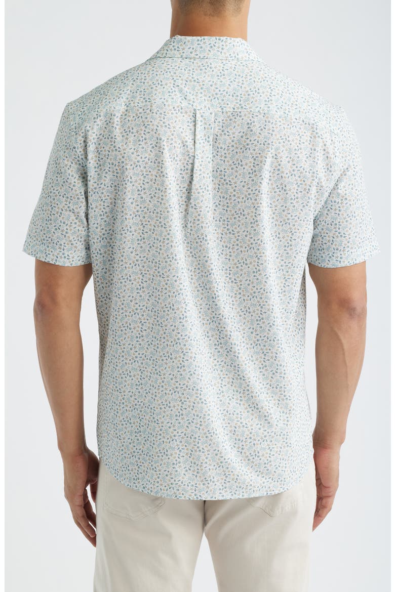 King Performance Camp Shirt, Alternate, color, GULF BLUE
