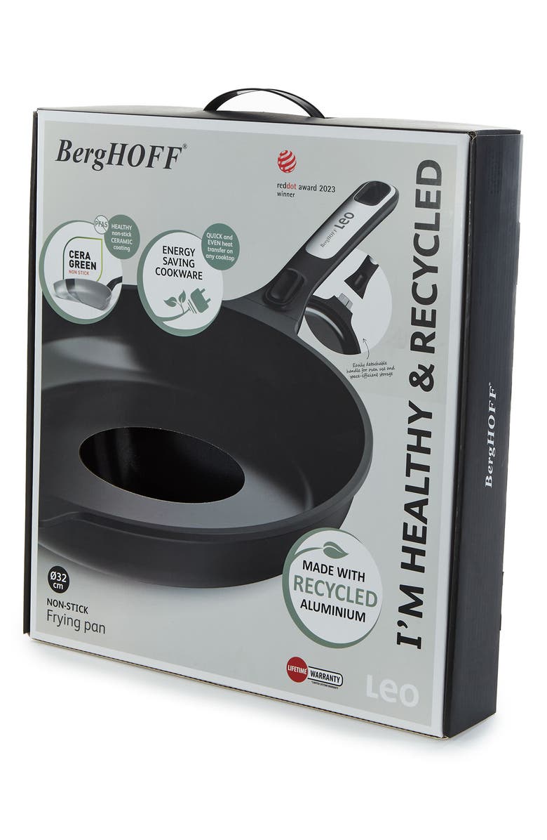 BergHOFF Leo Phantom Fry Pan, Alternate, color, Black