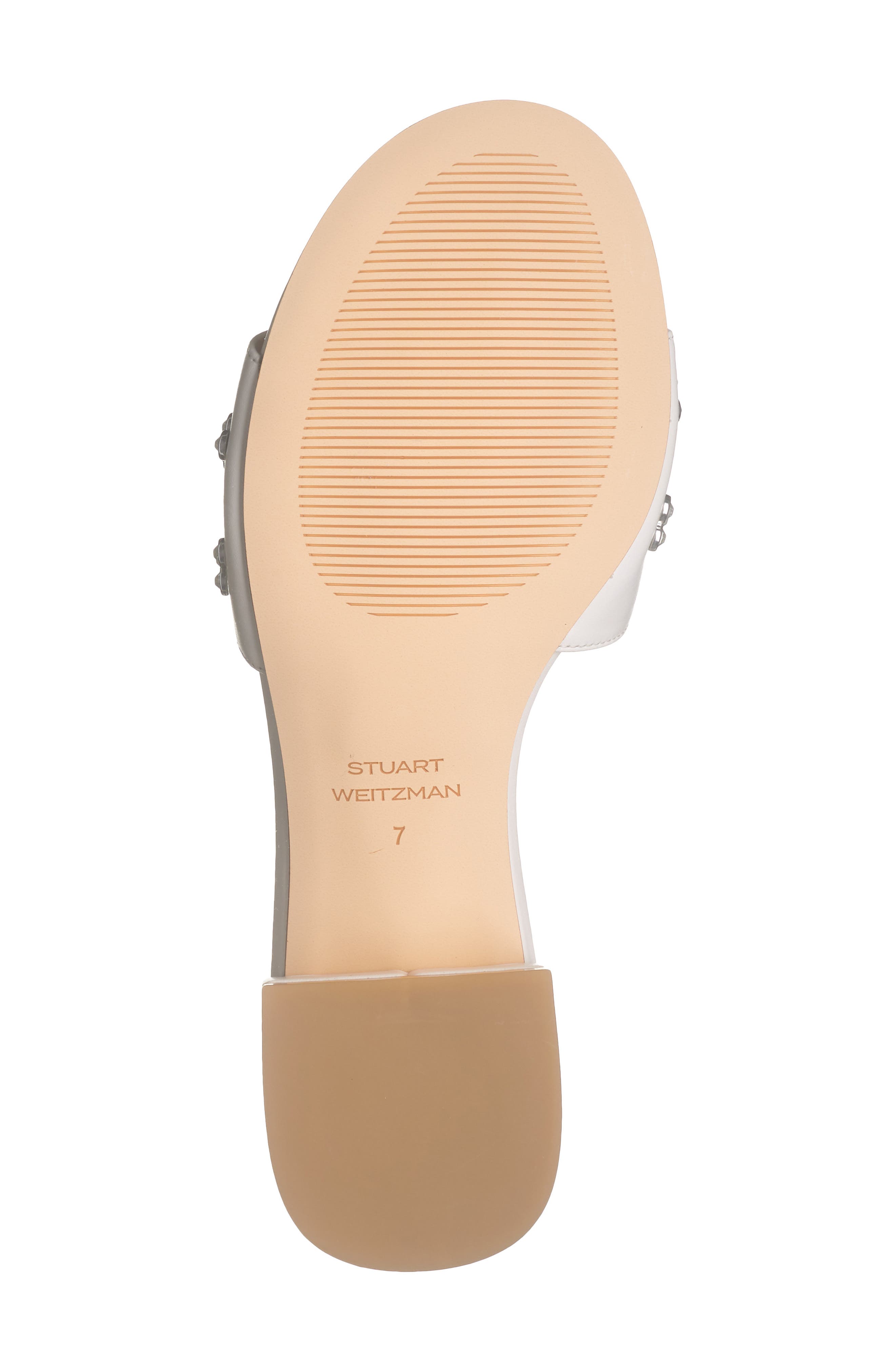 Tammy Crystal Slide Sandal, Alternate, color, CHALK