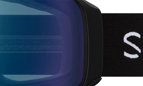 Smith 4d Mag™ 154mm Snow Goggles In Black/everyday Blue Mirror