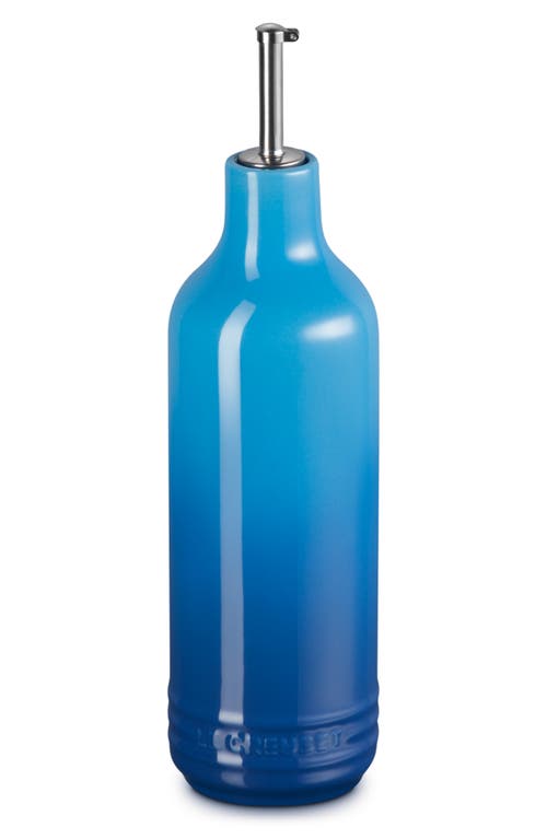 Le Creuset 20-ounce Signature Stoneware Oil Cruet In Blue