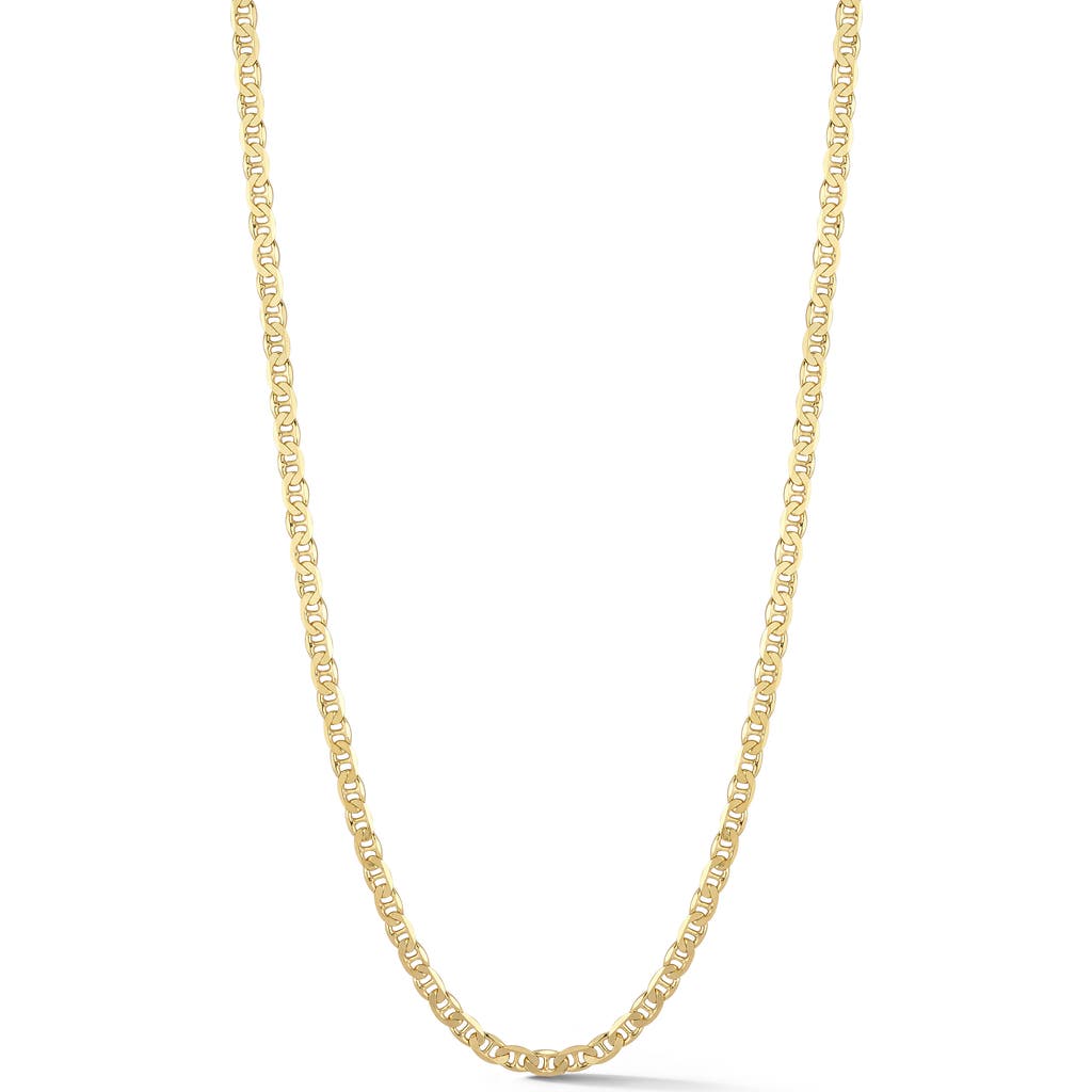 Yield Of Men 6mm Mariner Chain Necklace In Gold