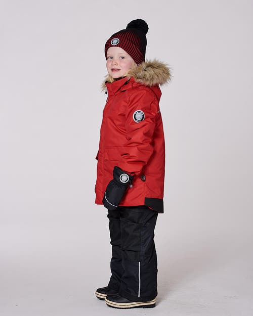 Deux Par Deux Boy Two-piece Discover Snowsuit In Multi