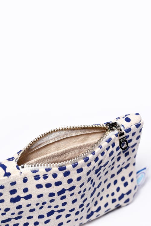 Dance Happy Incana Wristlet With Key Fob In Navy
