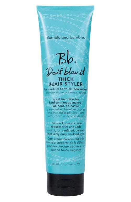 Bumble and bumble. Don't Blow It Thick Hair Styler  product