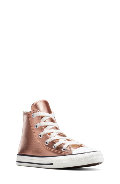 Gender Inclusive Chuck Taylor All Star Metallic Canvas High Top Sneaker