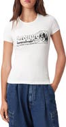 AllSaints Stevie Graphic Print Burnout T-Shirt