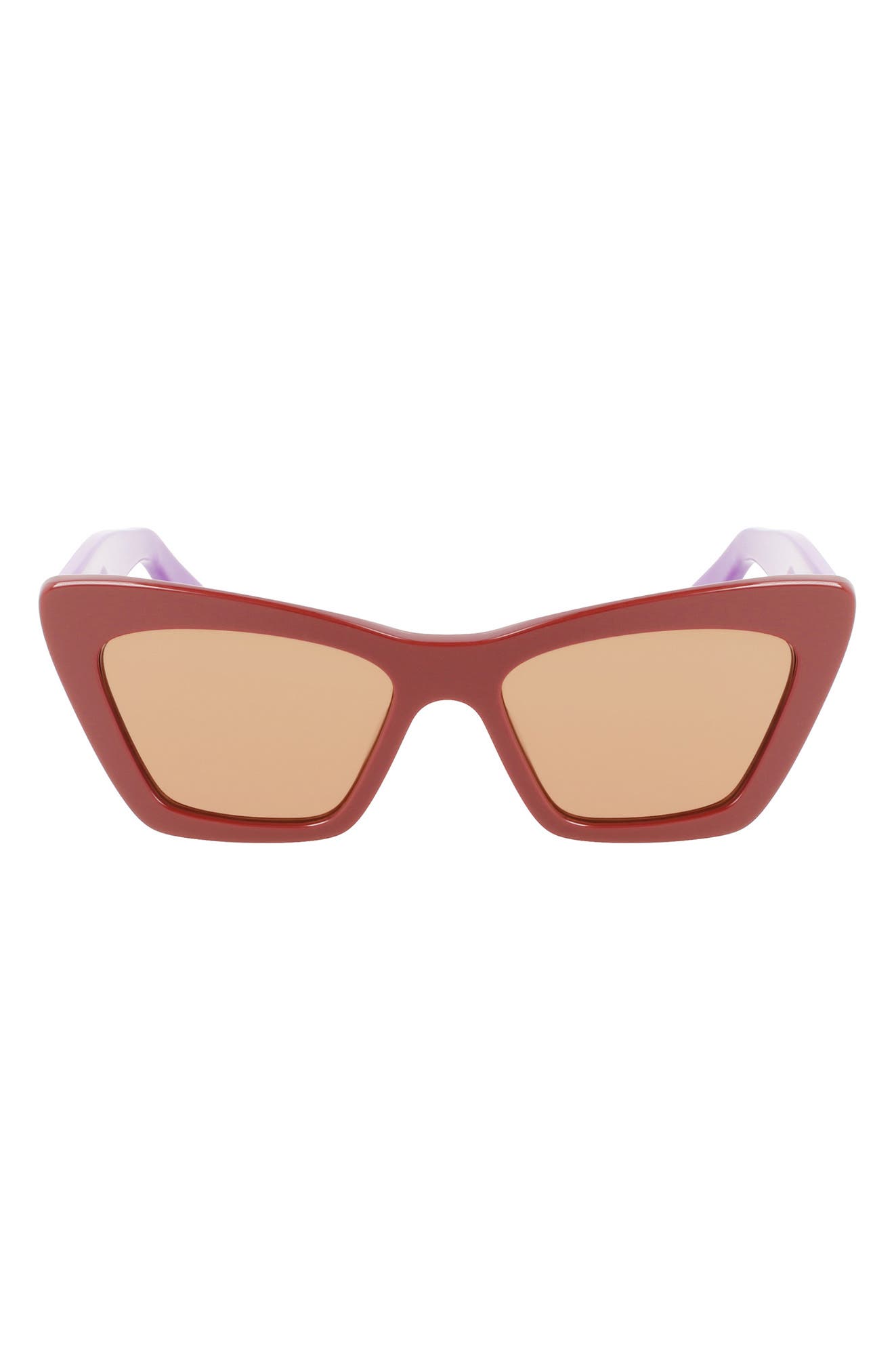 FERRAGAMO 55mm Cat Eye Sunglasses