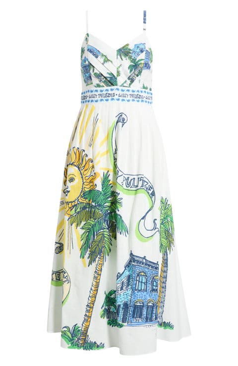 Wendley Floral Print Sundress