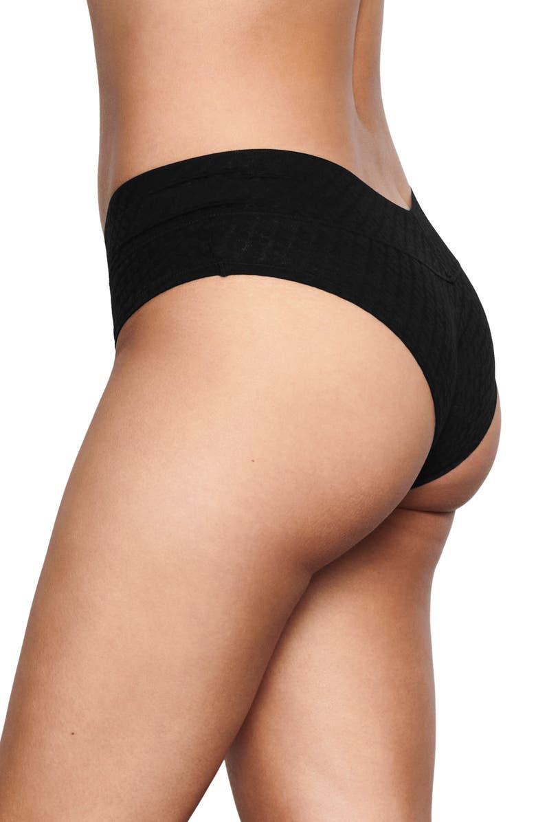 SKIMS Logo Mesh Hipster Briefs, Alternate, color, 
