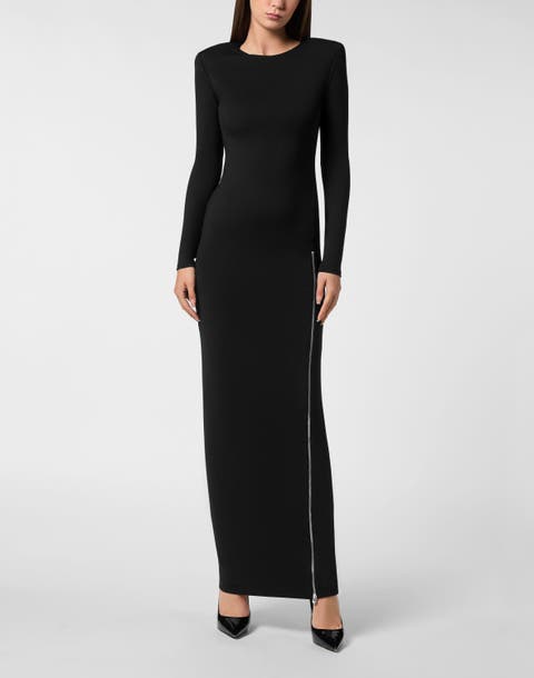Long-Sleeved Long Dress Fatale Women