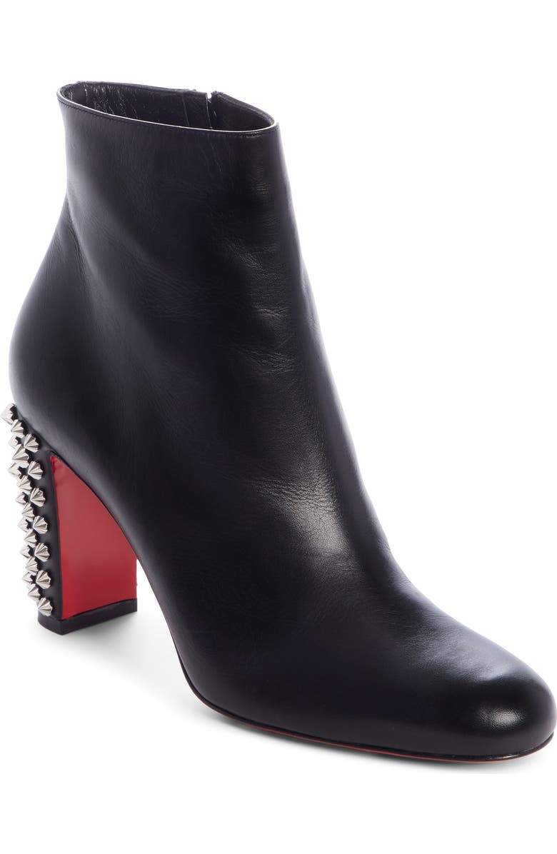 Christian Louboutin Suzi Folk Spiked Bootie, Main, color,