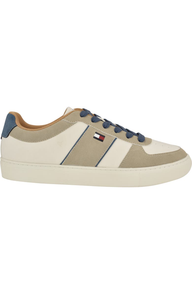 Tommy Hilfiger Baffie Sneaker, Alternate, color, Taupe/ White Multi