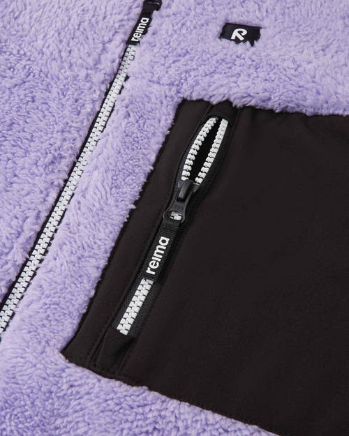 Reima Turilas Solid Fleece Sweater In Purple