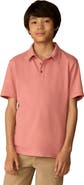Faherty Kids' Sun Washed Organic Cotton Polo