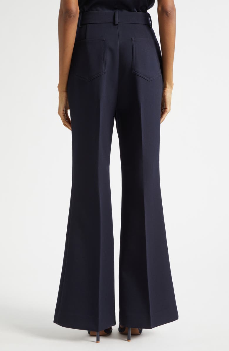 Reiss Priya Flared Pant, Alternate, color, Navy