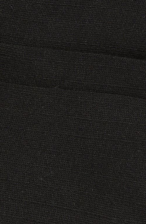 Nordstrom 3-pack Rib No-show Socks In Black