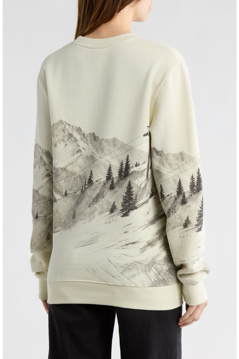 Après Ski Graphic Sweatshirt, Alternate, color, NATURAL