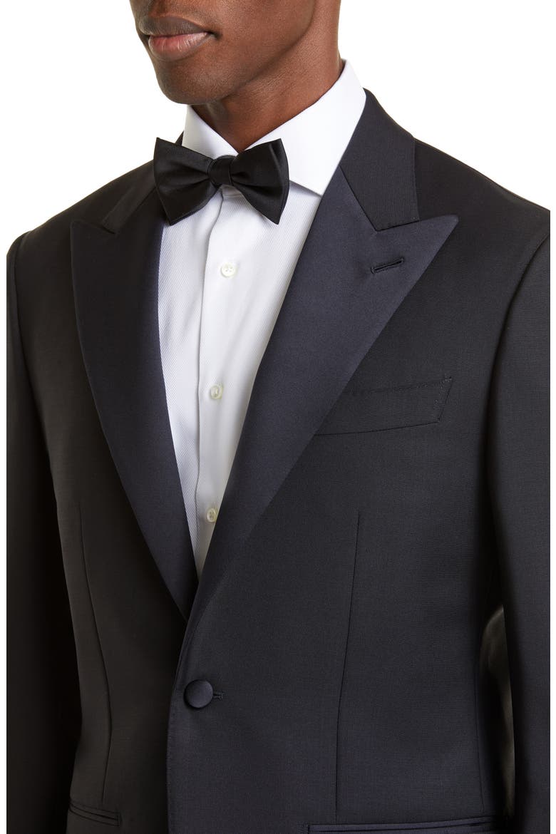 Peaked Lapel Dinner Jacket, Alternate, color, MIDNIGHT NAVY