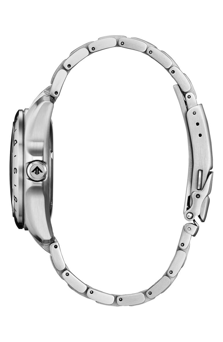 Citizen Promaster Land GMT Eco-Drive Bracelet Watch, 39.5mm, Alternate, color, Silver-Tone