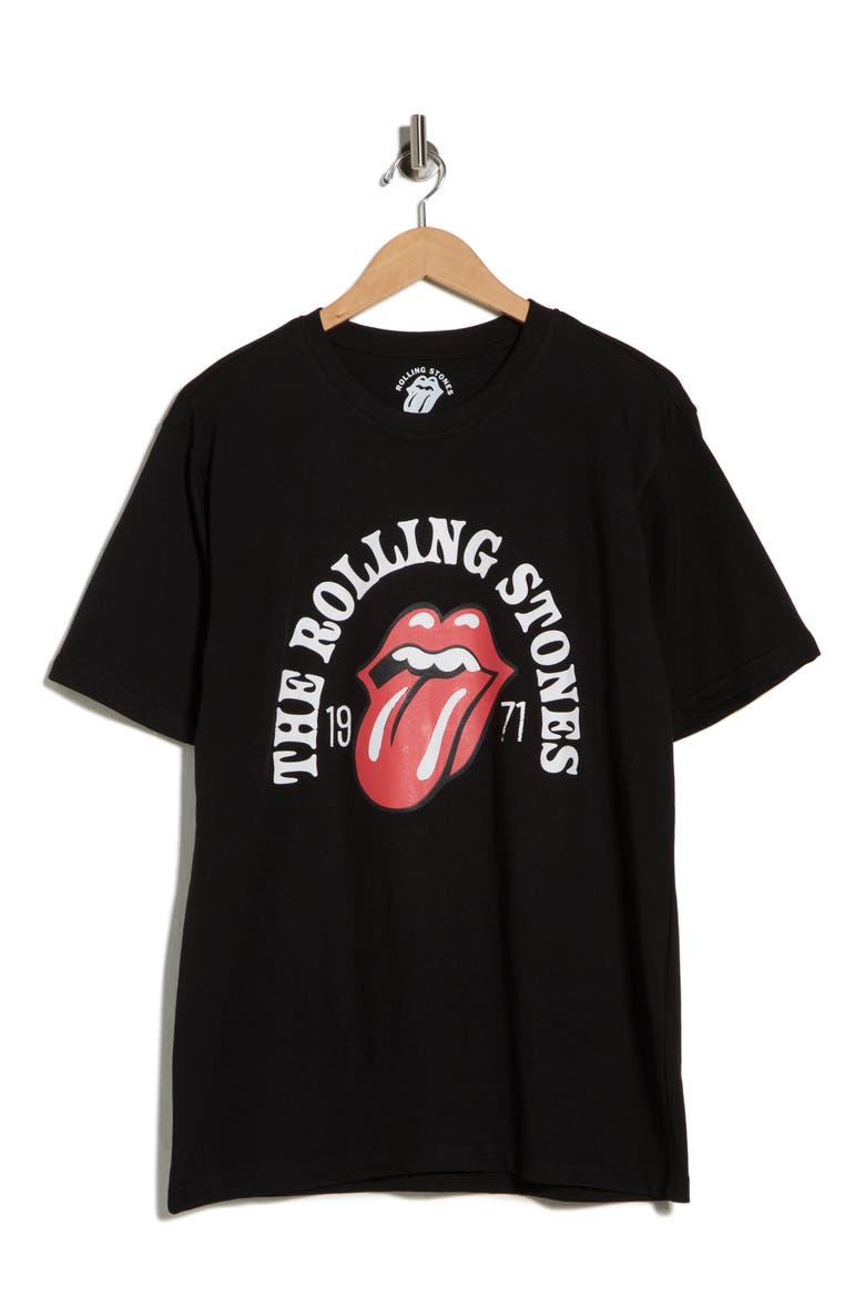 The Rolling Stones Graphic T-Shirt, Alternate, color, BLACK