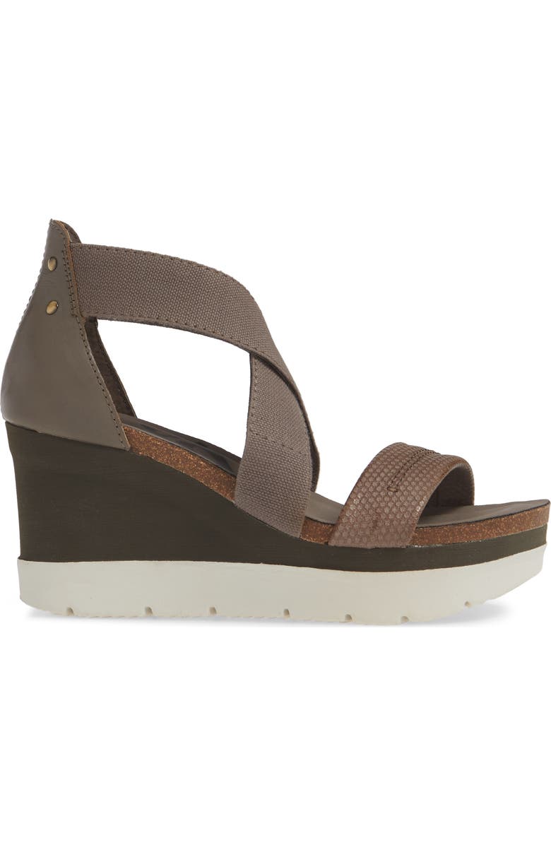 OTBT Half Moon Wedge Sandal, Alternate, color,