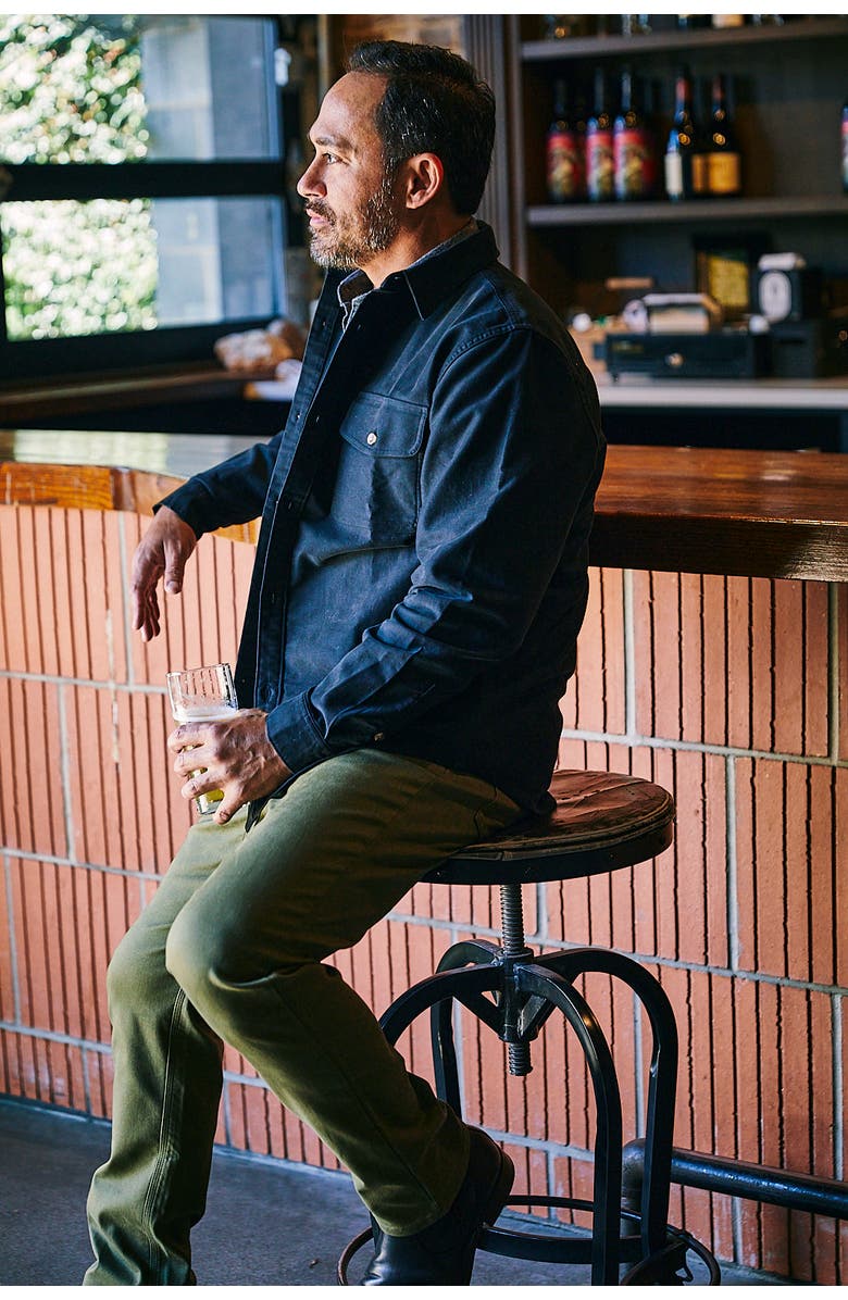 Mountain Khakis Moleskin Shirtjac, Alternate, color, Cedar