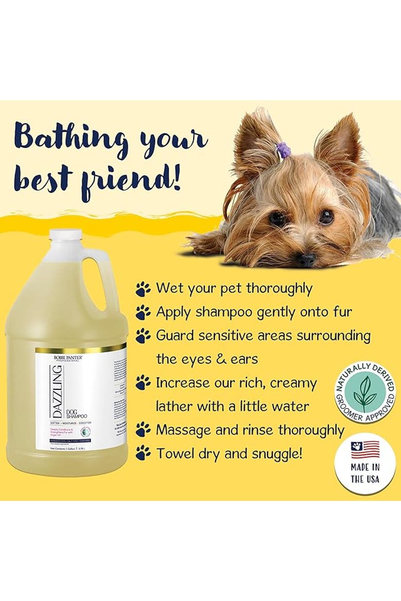 Dazzling Dog Argan Signature For Dogs, 1 Gallon, Alternate, color, Multicolored