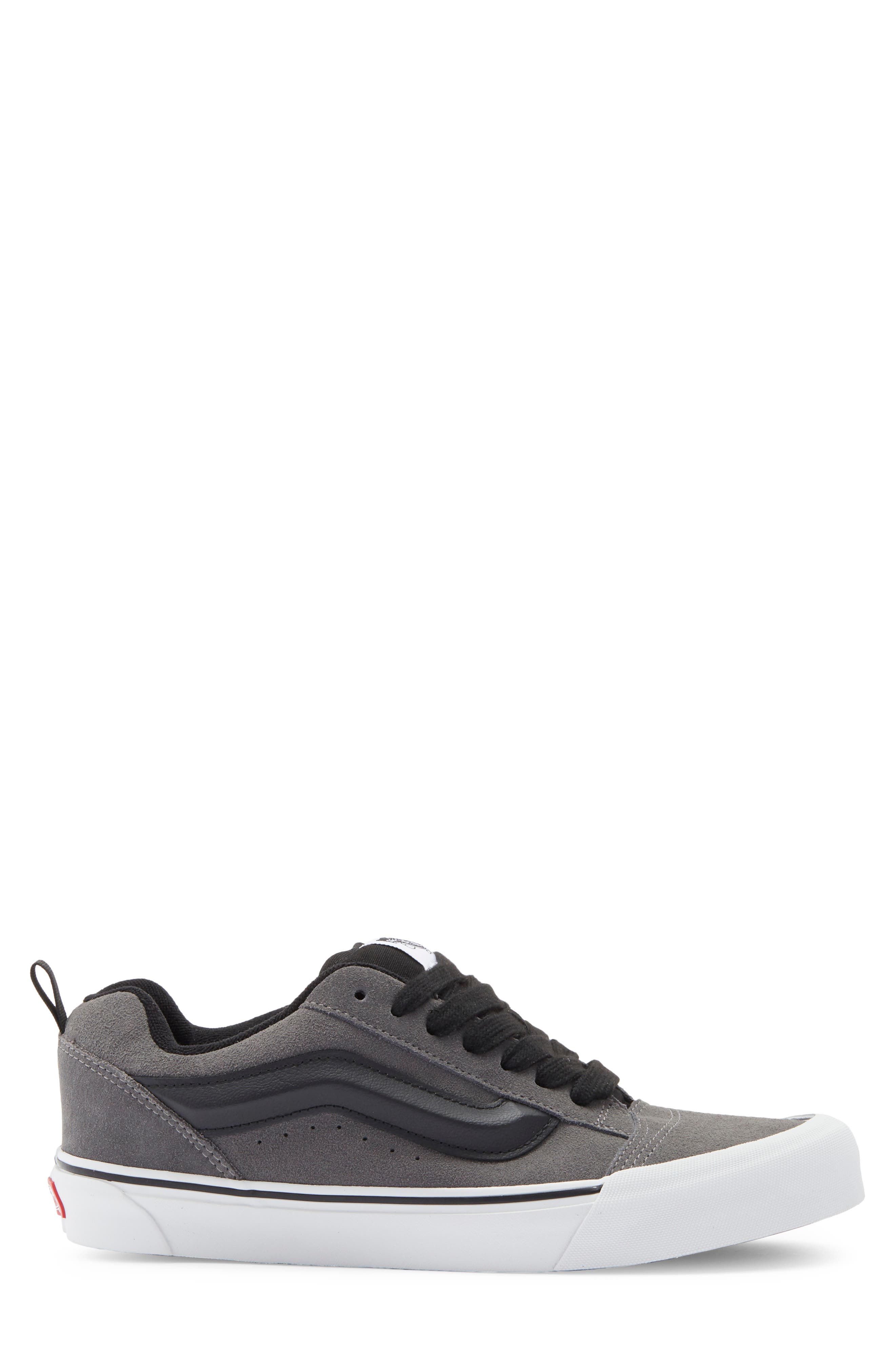 Vans Knu School Color Blocking Sneaker, Alternate, color, Suede Pewter