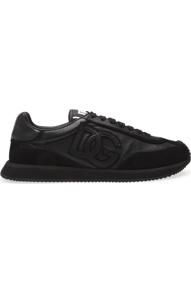 Dolce&Gabbana DG Cushion Sneaker, Alternate, color, Nero/ Nero