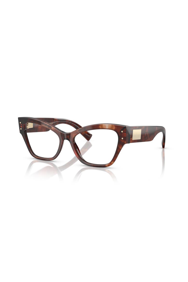 54mm Butterfly optical glasses, Main, color, Red