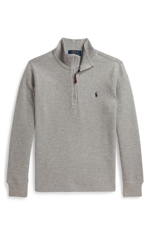 Kids' Estate Rib Quarter Zip Pullover