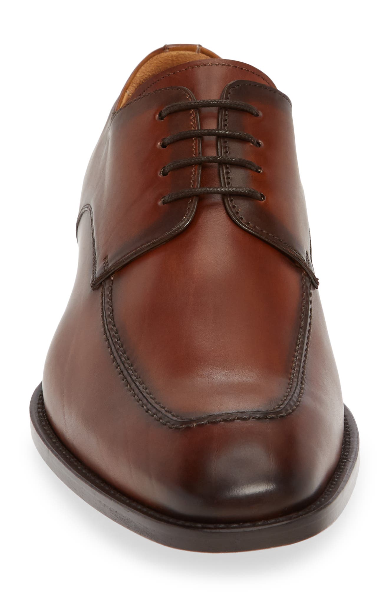 Moc Toe Derby, Alternate, color, COGNAC