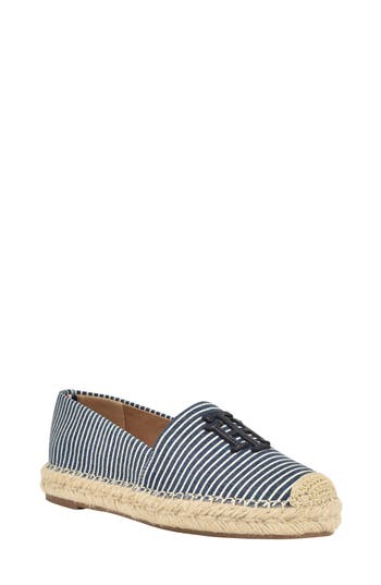 Tommy Hilfiger Peanni Espadrille Flat In Medium Blue