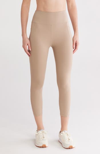 Shop Gottex Shaper Capri Leggings In Gravel