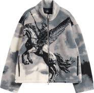 Represent Bellerophon Wool Blend Fleece Jacket