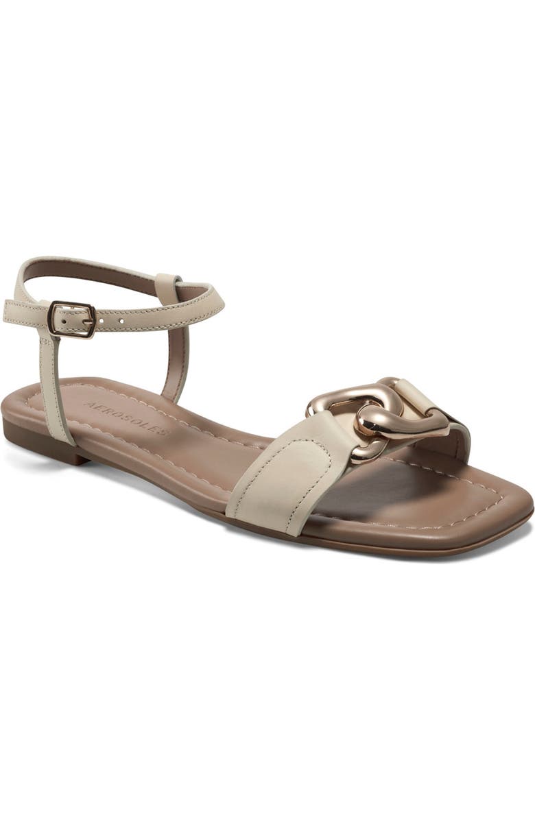 Aerosoles Yoyo Sandal, Main, color, Bone Leather