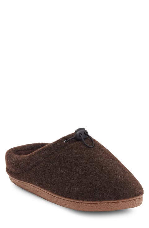 Casey Faux Fur Lined Clog Slipper (Men)