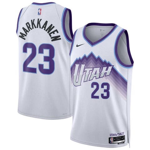Unisex Nike Lauri Markkanen White Utah Jazz Swingman Jersey - Association Edition