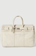 Brunello Cucinelli Grained calfskin country bag
