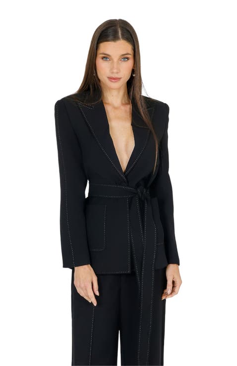 Yena Blazer with Belt