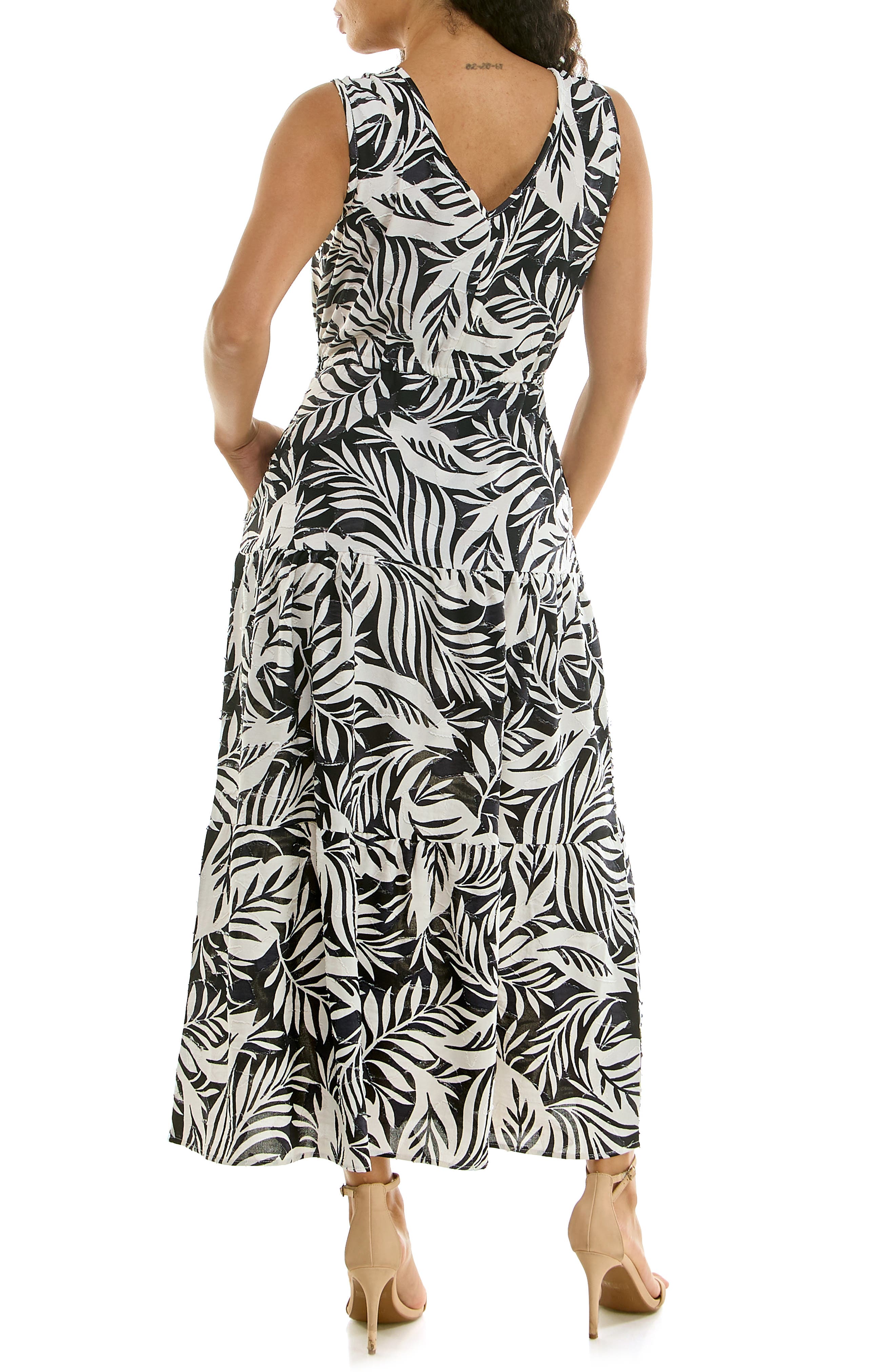 Sleeveless Tiered Maxi Dress - image 2