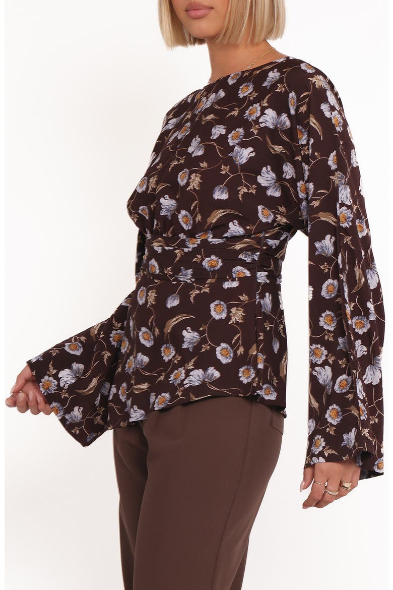 Calantha Floral Top, Alternate, color, FALL FLORAL